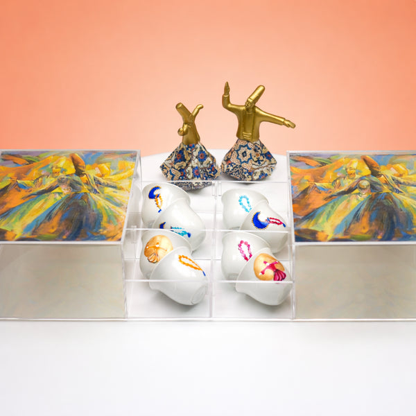 Double box & tray set