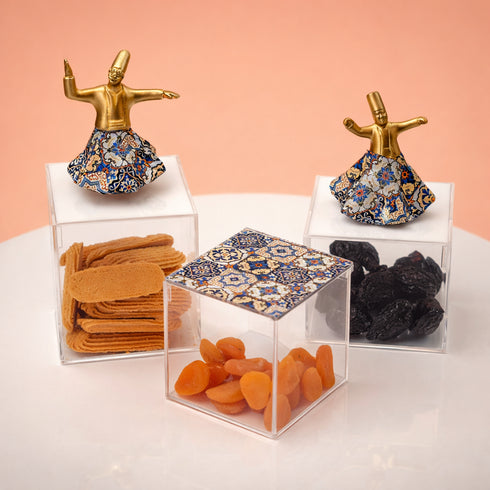 Dancing Dervish boxes (set of three)